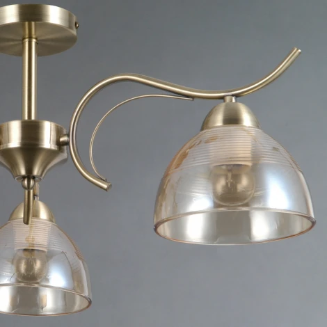 Потолочная люстра на штанге ILLUMICO IL0733-3CSQ-25 AB AREZZO (220V)