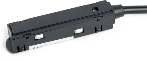 Токовод-коннектор для низковольтного шинопровода, черный, LD3000 Feron 41967