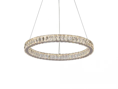 Подвесной светодиодный светильник кольцо Newport 8580 8580/60 C chrome