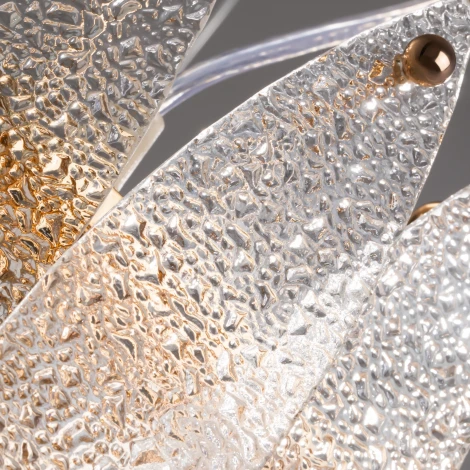 Подвесная люстра Lucrecia FR5217PL-05FG Freya (220V, на тросе, круглые)