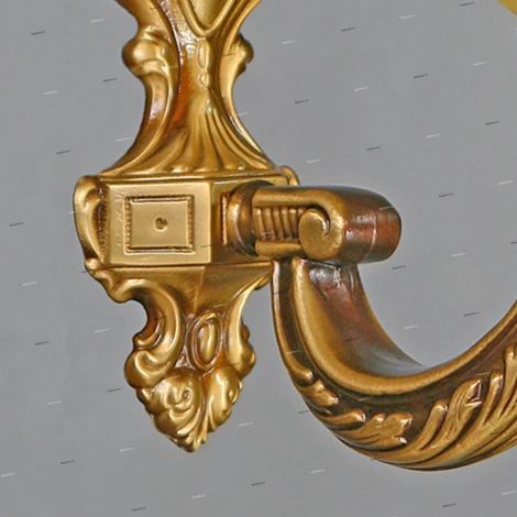 Бра Ambiente by Brizzi Tenerife, 1 плафон, бронза с бежевым