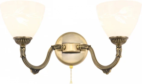 Бра с выключателем Arte Milano AM343837 347837/2W AB (220V)