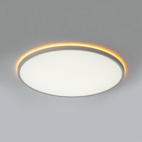 Потолочнвый светильник RGB круглый светодиодный Citilux Norma CL749500 (220V, пульт управления, круглые, IP40)