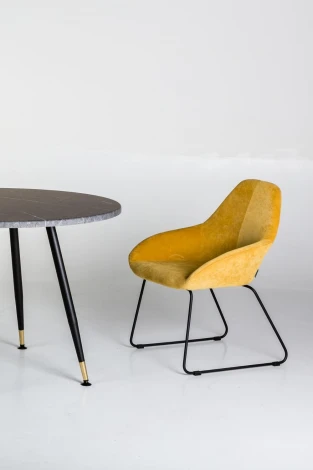 Стул R-Home Kent Жёлт/Линк