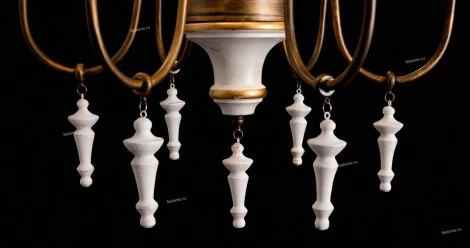Подвесная люстра Arte Lamp Fortezza A1843LM-6BG