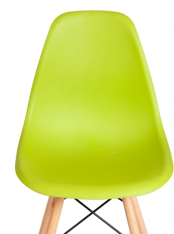 Стул CINDY (EAMES) (mod. 1801) / 2 шт. в упаковке Tetchair (Дерево бук,Металл,Пластик/Зеленый) арт.24428