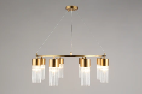 Подвесная люстра Cesana OML-67103-08 (220V, на тросе)