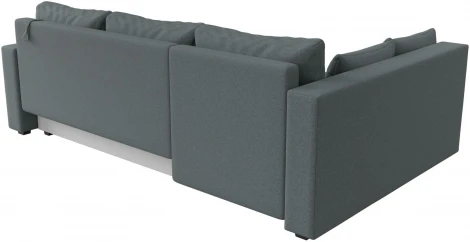 Диван угловой Мансберг левый угол (Серый/Рогожка) Лига Диванов арт.121538L