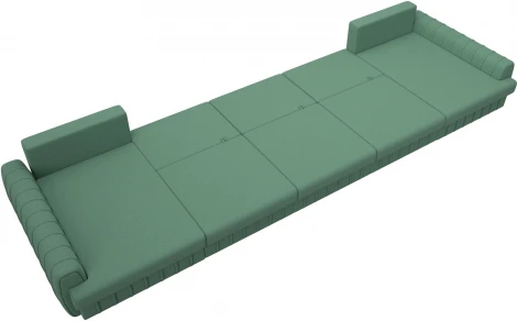 Диван П-образный Лига-057 НПБ МегаЛонг Лига Диванов (Рогожка) арт.129354