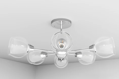 Потолочная люстра на штанге Ritter Parma 52516 5