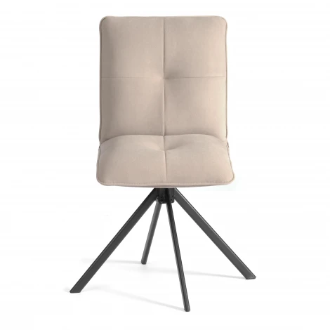 Стул обеденный Sweet Tetchair (Металл,Велюр/Бежевый) арт.24997