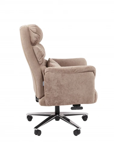 Кресло Chairman Home 433 Россия ткань S темно-бежевый 7210897