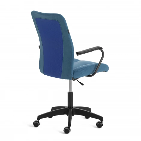 Кресло Стафф/Staff велюр/сетка, синий/синий, 32/TW-10 Tetchair 26210