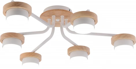 Потолочная люстра Rivoli Lois 3186-306 6хGX53 15 Вт