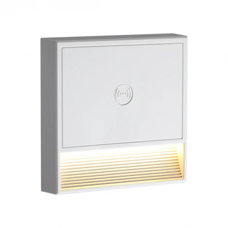 Светильник накладной сенсорный для лестниц Novotech Vespera 359709 белый IP20  LED 0.4W 3000К 1000mAh Li-ion, 5V