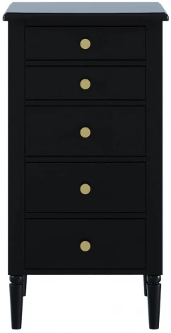 Комод Blues ОГОГО Обстановочка! (ЛДСП,МДФ/Черный) арт.924573