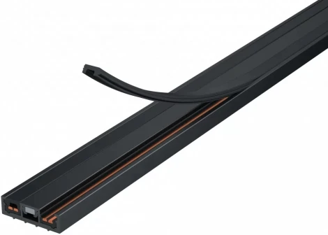 Шинопровод магнитный накладной ультратонкий iLedex Vision48/25 4825-25/7-3000-BK