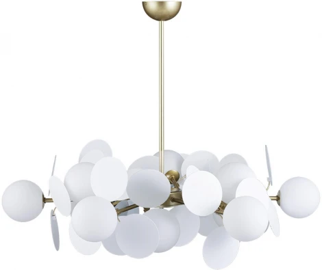 Потолочная люстра на штанге Loft IT Matisse 10008/12 white (220V, шарики)