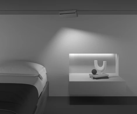 Трековый светильник Downlight Points Rot Gravity 3000K 20Вт 30° LED (магнитный) Maytoni Technical TR077-2-20W3K-W (48V)