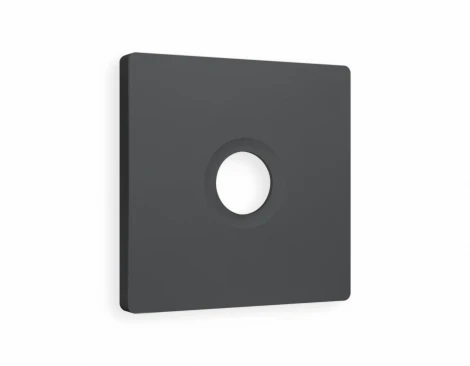 Лицевая панель Ambrella Volt ALFA (Графит Мягкое касание) для TV розетки QUANT AP9130