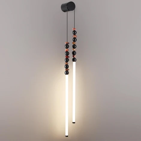 Настенный светильник Odeon Light Monella 7187/16WL черный/акрил/агат/металл IP20 LED 16W 3500K 220V