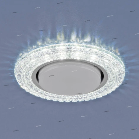 Встраиваемый точечный светильник Elektrostandard 3030 GX53 CL прозрачный