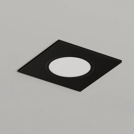 Встраиваемый влагозащищенный светильник PORT DK3102-BK (220V)