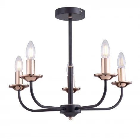 Потолочная люстра на штанге Freya New Series 010 FR4013CL-05GB