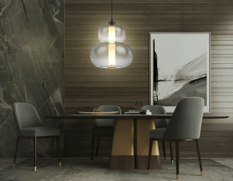 Подвесной светодиодный светильник Ambrella High Light LH11052 (220V, на проводе, круглые)