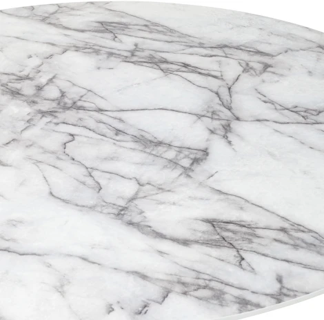 Стол обеденный Stool Group Даймакс 110*110 белый мрамор УТ000036109