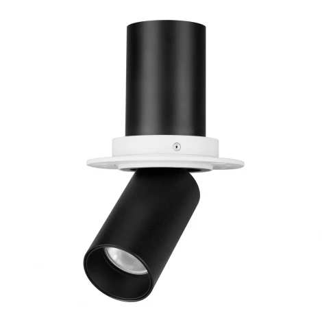 Встраиваемый точечный светильник под гипсокартон SP-NUANCE-TRIMLESS-PULL-R35-7W Warm3000 (BK, 36 deg, 230V) (Arlight, IP40 Металл) 049910 (LED)