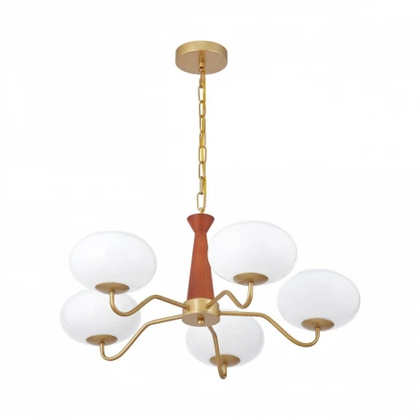 Подвесная люстра Arte Milano Napoli 310166/D680/5 BS/WD (220V, на цепи)