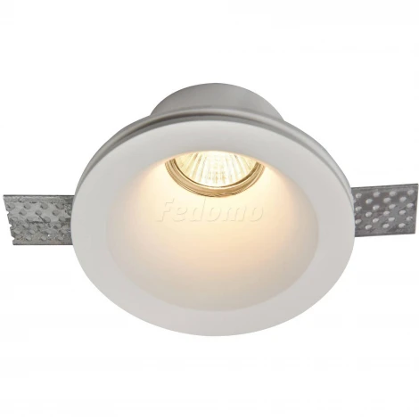 Встраиваемый светильник Gyps Modern GU10 1x35Вт Maytoni Technical DL002-1-01-W