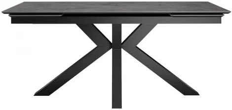 Стол DikLine SFE140 Керамика мрамор Бронза/подстолье черное/опоры черные (2 уп.) арт.00-00072891