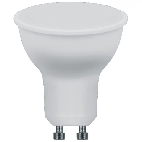 Лампочка светодиодная GU10 7 Вт 560 lm 6400K холодное белое свечение Feron 25291