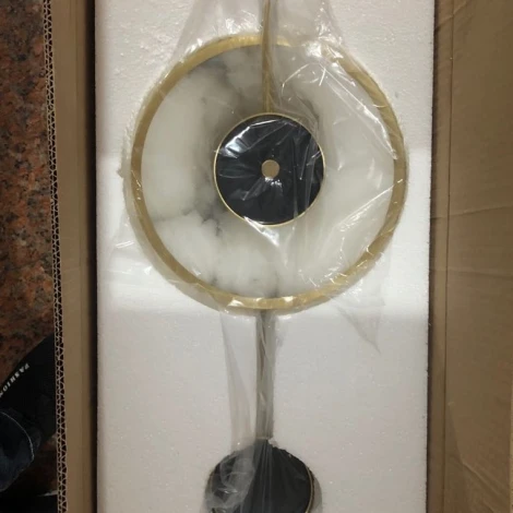 Настенный светильник (бра)-Бра Из Мрамора Loreo A ImperiumLoft 149474-22 (149474-22) (LED, 220V, кольцо)