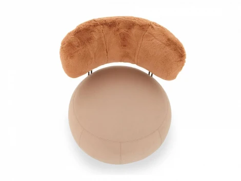 Кресло Oysho ОГОГО 761813 (бежевый, терракотовый)