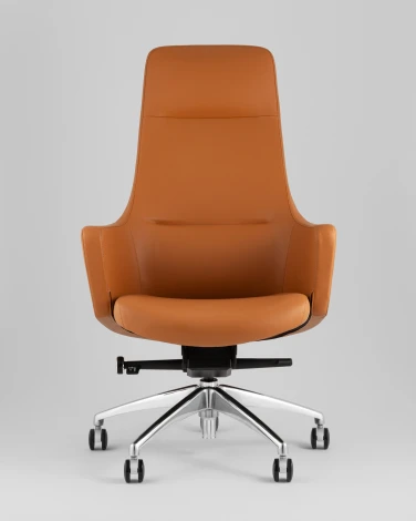 Кресло руководителя TopChairs Ferris коричневое арт.УТ000039421