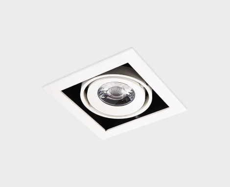 Карданный поворотный встраиваемый светильник Italline DL 3032 white 3000K (LED, 220V, IP44)