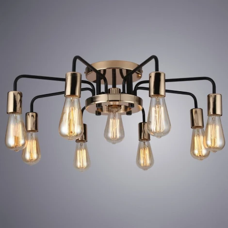 Потолочная люстра Arte Lamp Gelo A6001PL-9BK