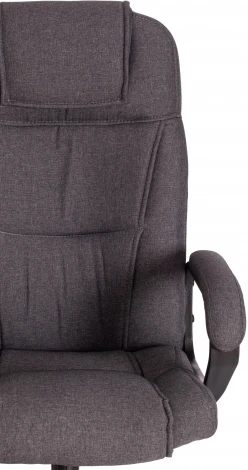 Кресло BERGAMO хром (22) Tetchair (Темно-серый).