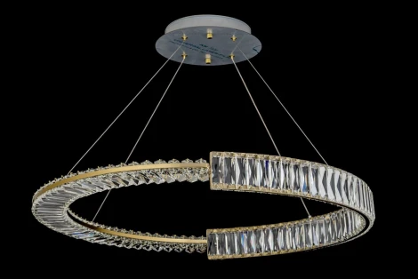 Подвесной светильник Arti Lampadari Carini L 1.5.80.100 G (LED, 220V, на тросе, кольцо)