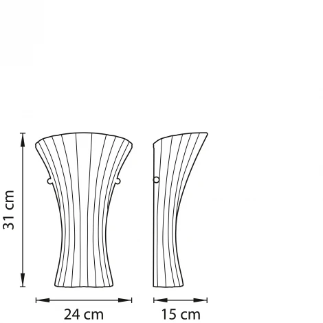 Настенный светильник Lightstar Zucche 820623 (220V, ваза)