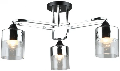 Потолочная люстра Wedo Light Vizer WD3618/3C-BK-CR-CL