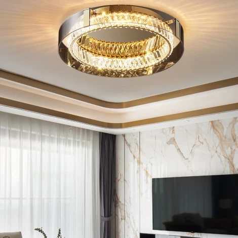 Протолочный светильник LED PERSEY D80 Amber Трех ImperiumLoft Persey01 (223746-23)