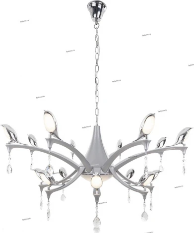 Подвесная люстра IDLamp Uccelli 385/16-LEDSilver