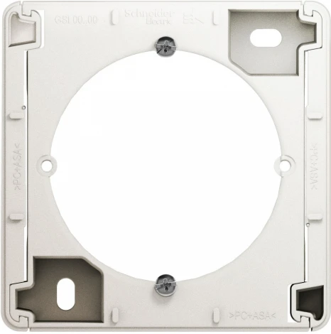 Коробка наружного монтажа (перламутровый) Systeme Electric Glossa GSL000600