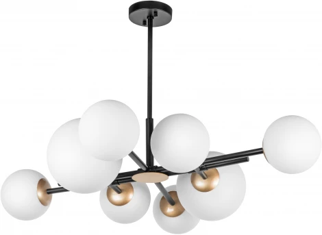 Потолочная люстра на штанге Croco 815480 (220V, шар, шарики)