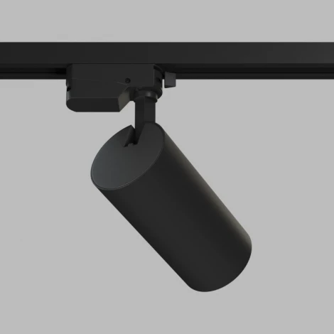 Трековый светильник однофазный 220V Denkirs Solid Koper DK6451-BK (LED)