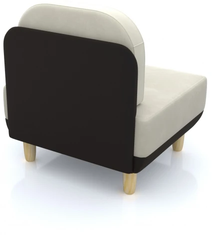 Кресло Arsko Торли молочный велюр